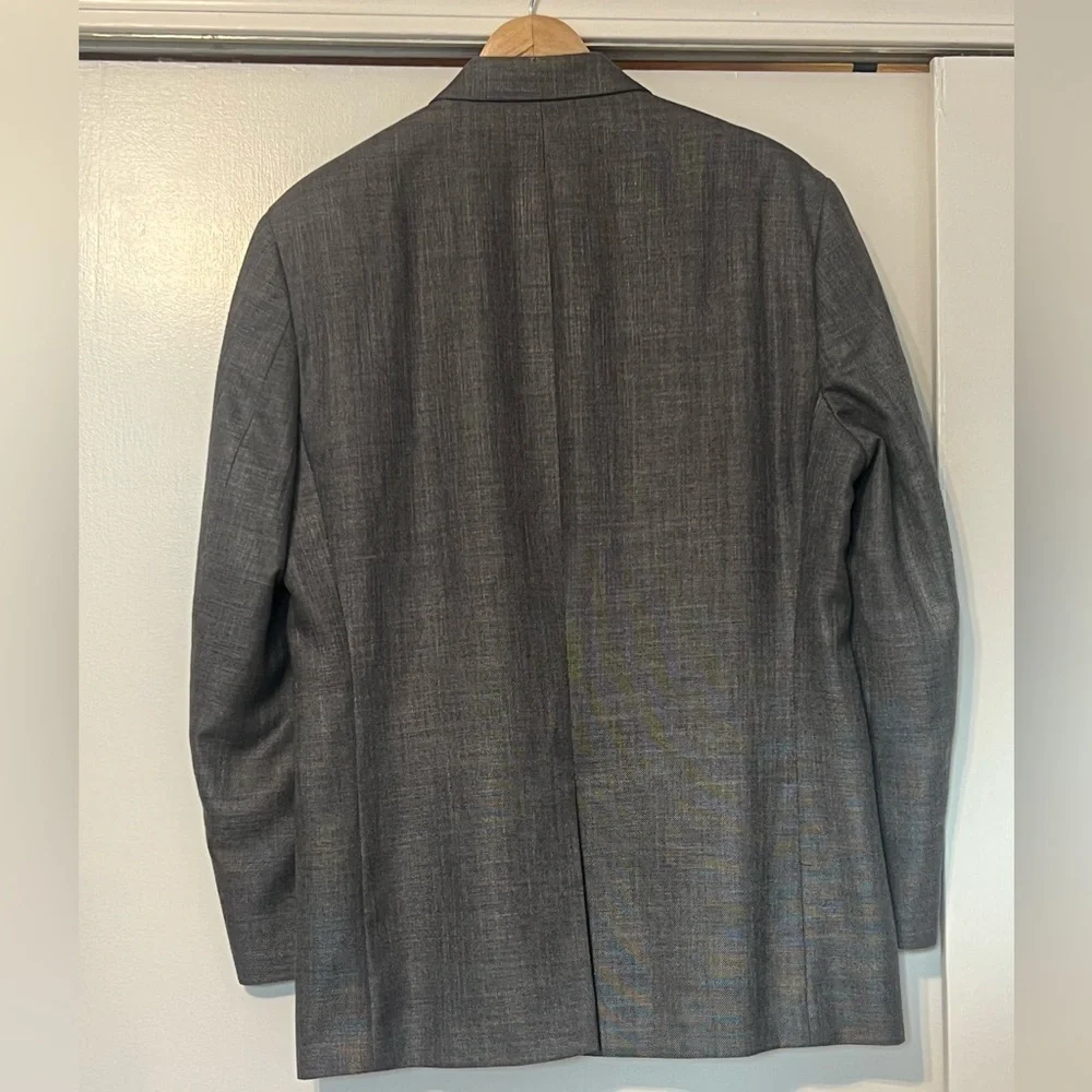 Ralph Lauren for Macy’s Men's size 40R Gray 2 button sport coat/ blazer